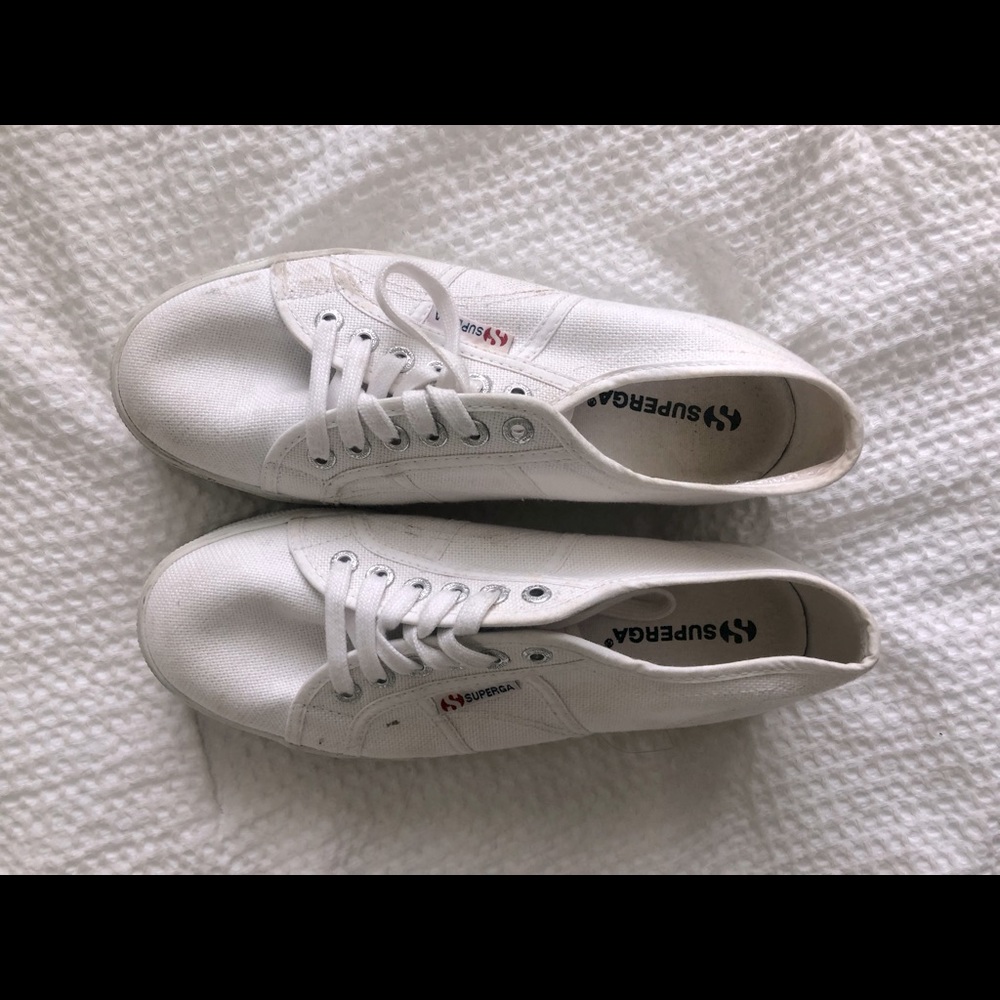 White Platform Supergas 2790